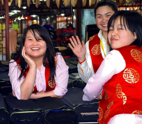 Beijing silk market girls.jpg
